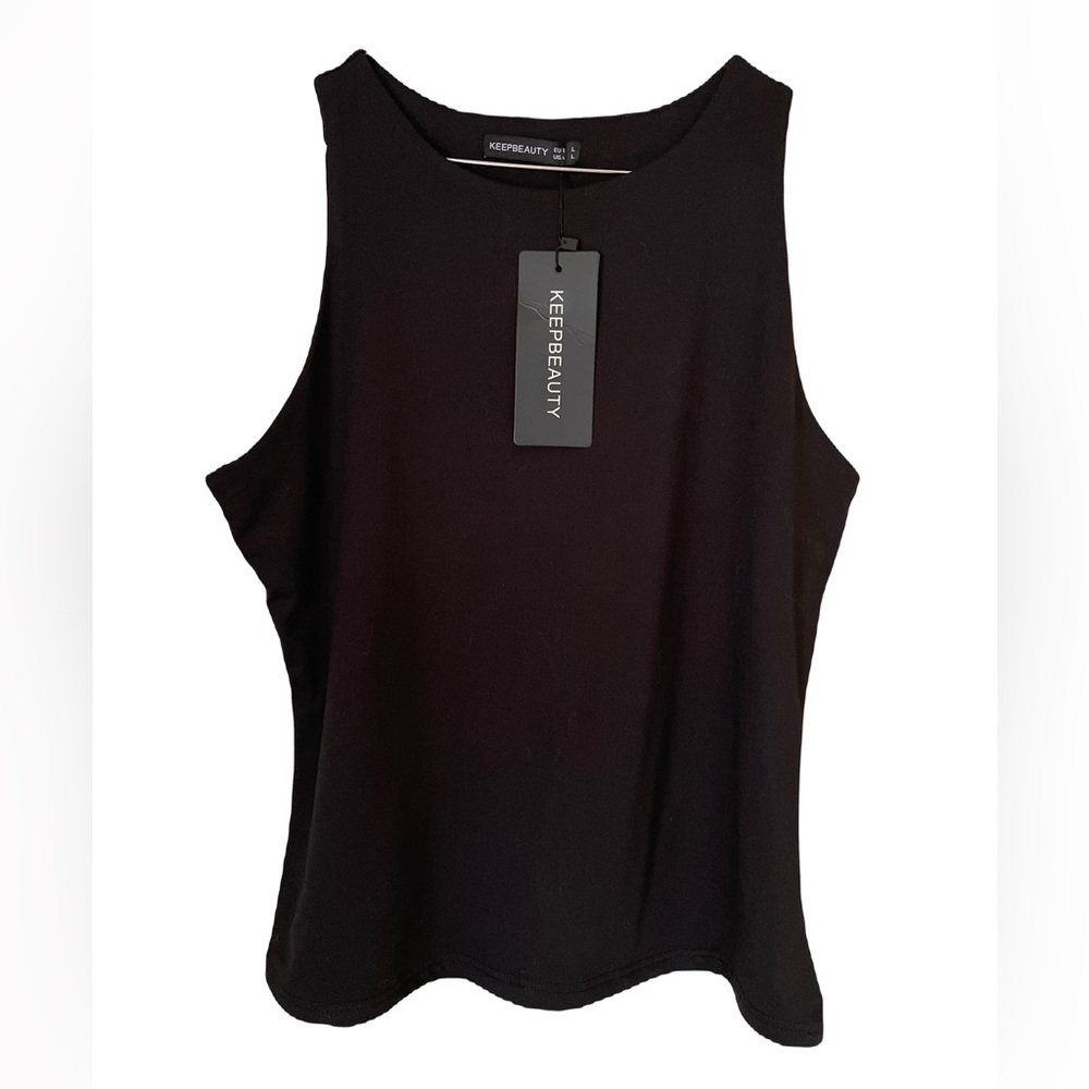 Fitted Racer Back Tank Top - Picture 2 of 7